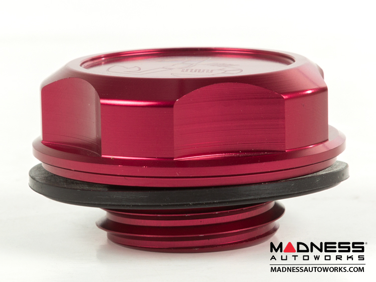 Engines & Components BLACK ANODIZED SCORPION LOGO FIAT 500 ABARTH OIL